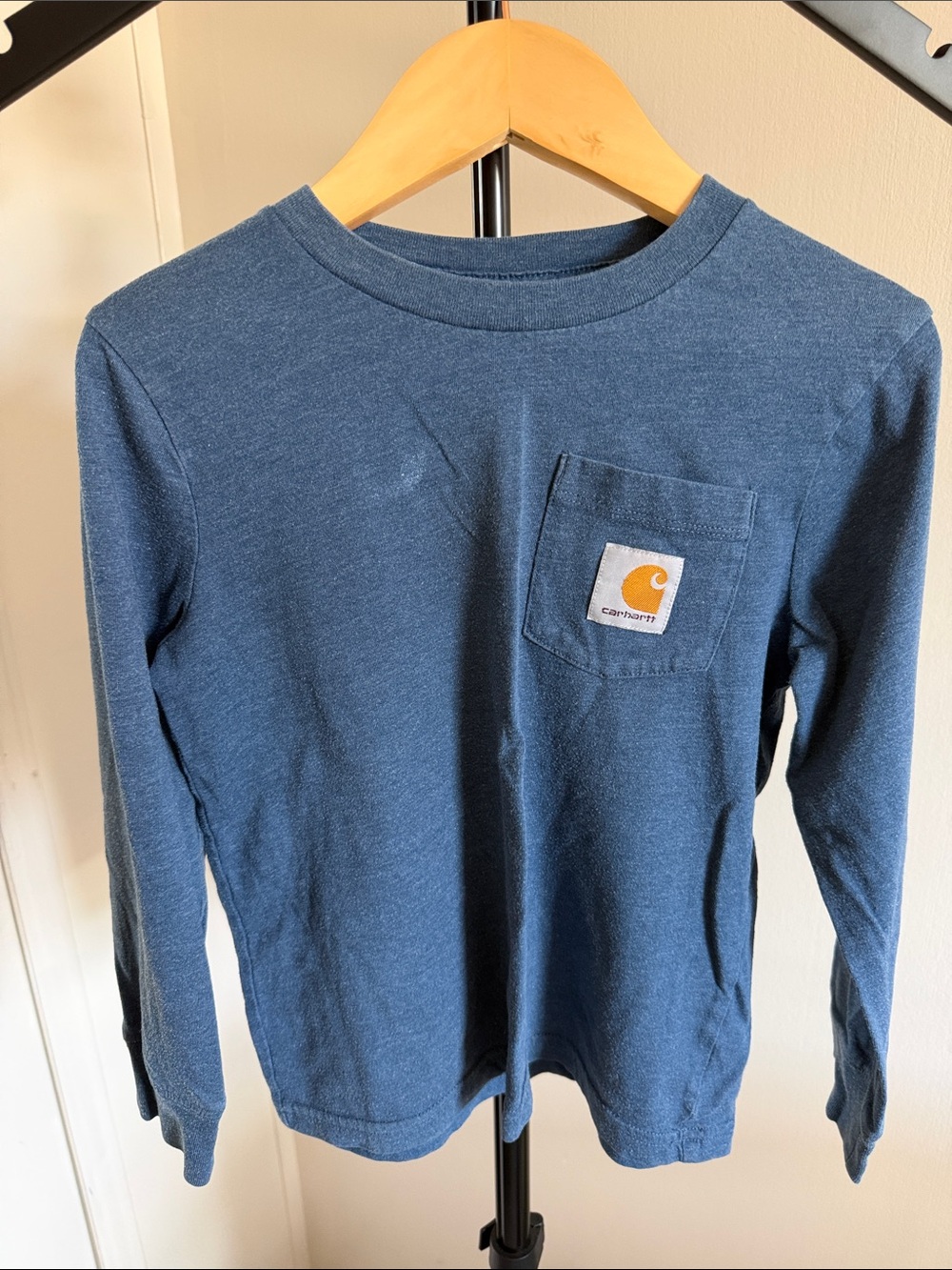 Carhartt Boys Long Sleeve Pocket Shirt – Size 5